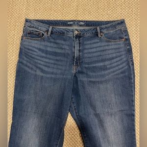 Old Navy OG Straight High Rise ankle jean plus size